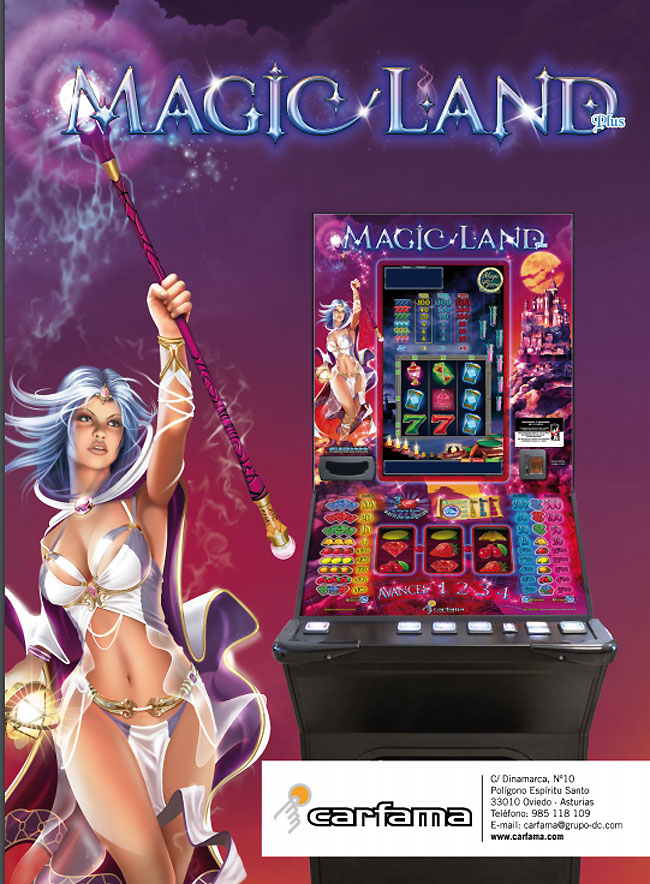 CARFAMA  lanza al mercado su nuevo modelo Magic Land, mixta de vídeo rodillo que hechizará al sector recreativo nacional