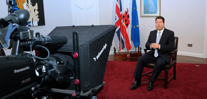 El primer ministro de Gibraltar, Fabian Picardo
