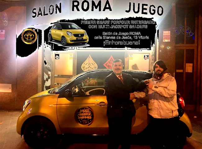 Multi Jackpot Salones entrega su Primer PREMIO EN ESPECIE