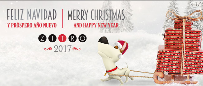 ZITRO desea un Feliz 2017 con nueva imagen