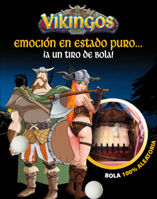 Una de las características del juego es su bola cien por cien aleatoria.
