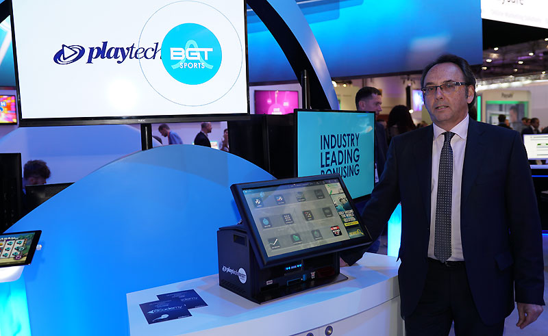 EXCLUSIVA Playtech exhibe en PRIMICIA el Terminal de Apuestas de sobremesa de UNIDESA