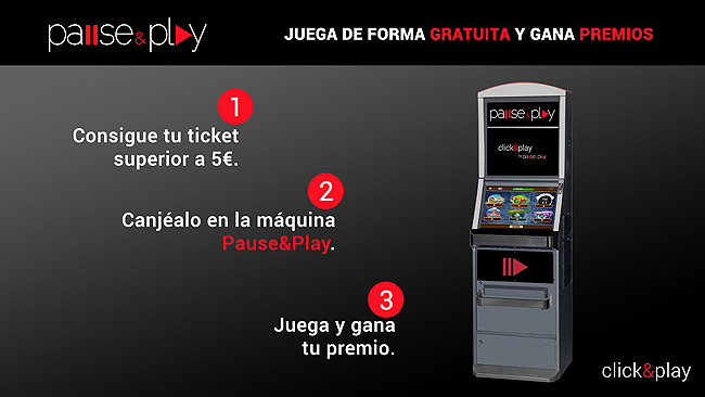 El Grupo Vid promociona así su nueva máquina de Juego Social, Clic&Play