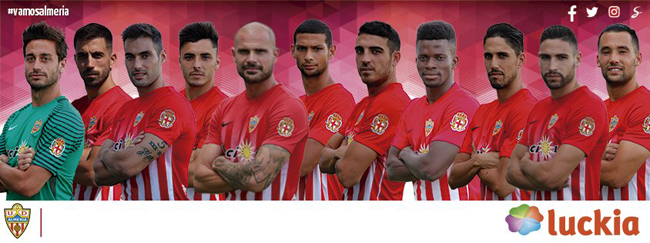 Luckia, nuevo patrocinador de la Unión Deportiva Almería