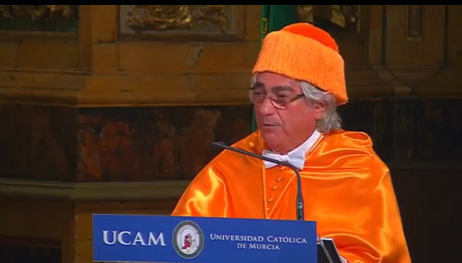 Ya pueden ver el discurso íntegro de Manuel Lao en su investidura como Doctor Honoris Causa