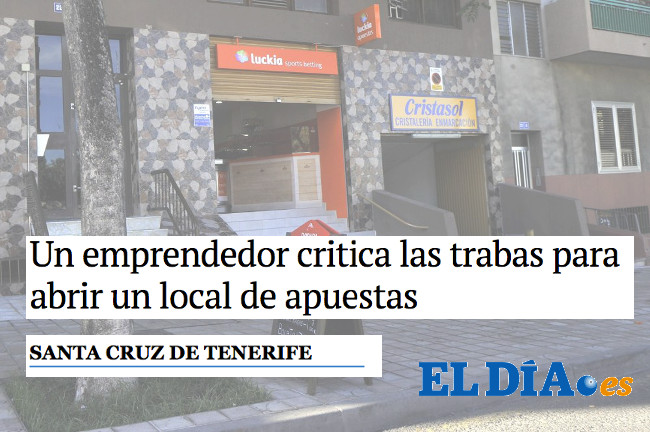 Abrir su local de apuestas: un camino lleno de trabas para un emprendedor canario