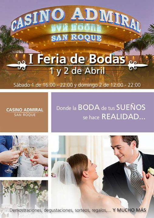 Casino Admiral San Roque también es sede de la I Feria de Bodas (VÍDEO)