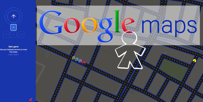 Google Maps lanza su versión de Pacman (inspirado en Pokemon Go)
