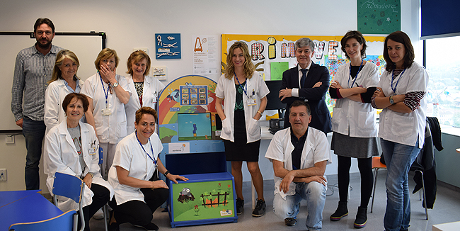 CARFAMA, con los niños de la Unidad de Pediatría del Hospital Universitario de Asturias