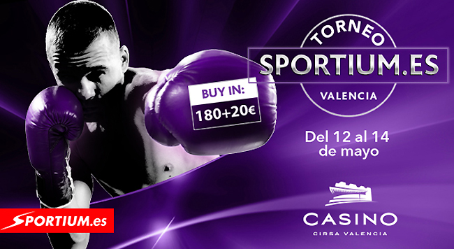 El CASINO CIRSA Valencia ofrece todo un planazo para los amantes del poker: Regresa el mensual de Sportium.es