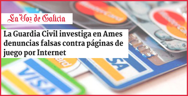 Continúan los intentos de estafa a las webs de juego online aprovechando la denostada imagen de la Industria 