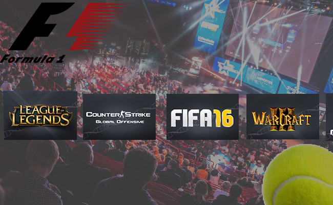 Personalidades del Tenis y Formula Uno empiezan a ver a los eSports como "sana" competencia