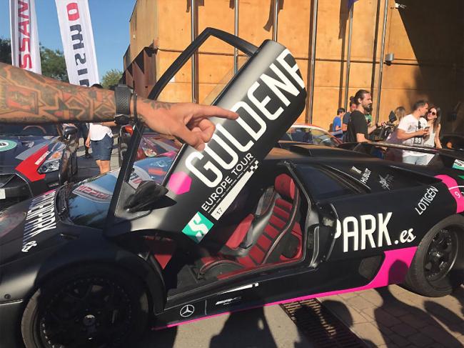 Ya han visto las fotos del Lamborghini Diablo de GoldenPark.es conducido por Josef Ajram… ahora ..¡el VÍDEO!