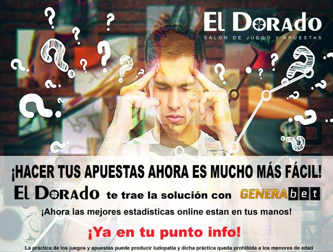  Arabet y El Dorado, primeras empresas en instalar GENERAbet POINT en sus Salones