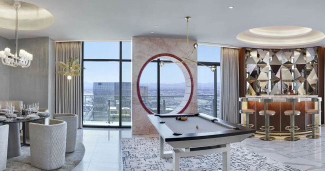 El hotel The Cosmopolitan de Las Vegas ofrecerá sus suites a 1 millón de dólares la noche 