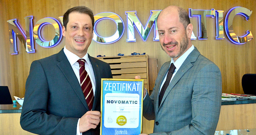 NOVOMATIC galardonada por ser una de las marcas mejor valoradas en Austria