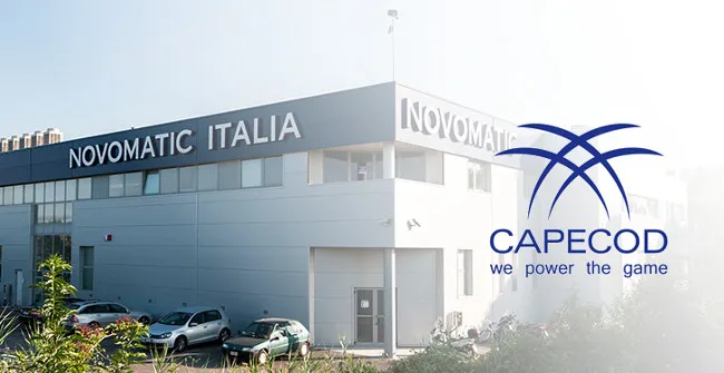 NOVOMATIC adquiere la italiana puntera en el Juego Online, CAPECOD