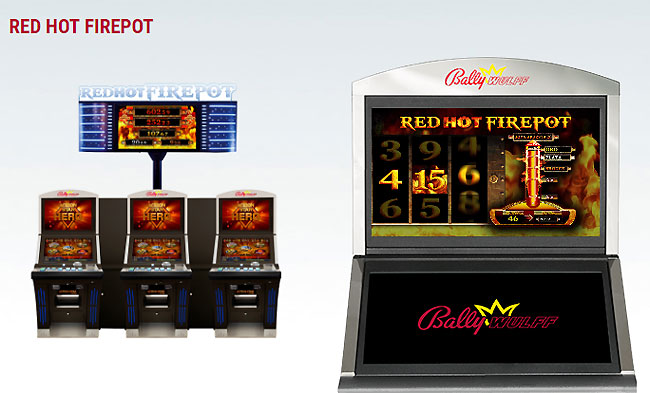Bally Wulff y el vídeo de su nuevo juego común, Red Hot Firepot