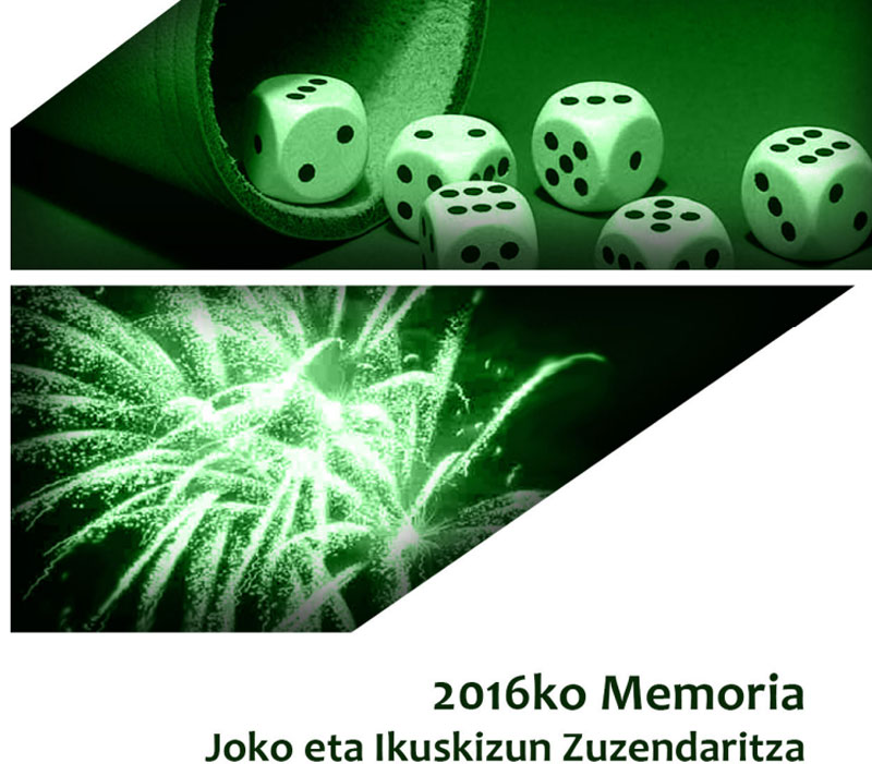 Detallamos los puntos más relevantes de la MEMORIA del Juego del País Vasco: Aumento en todos los datos de Apuestas y Bajada Recaudatoria
