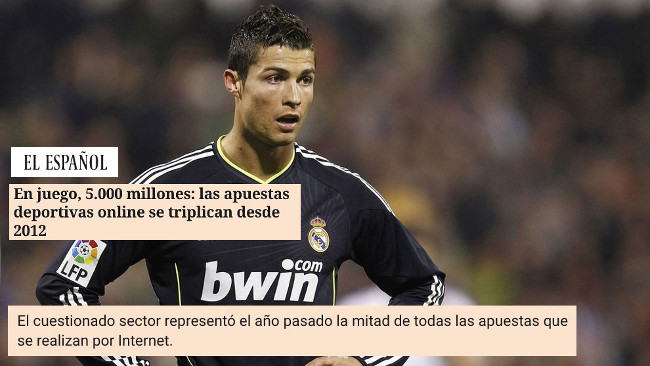 El diario 'El Español' hace balance de cinco años de Apuestas Online
