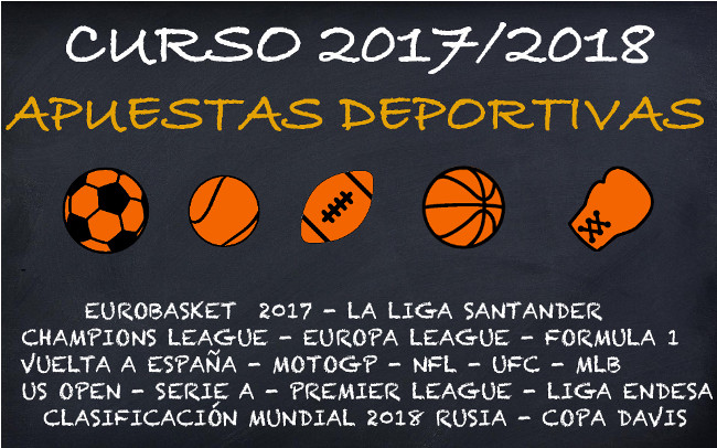 APUESTAS: SEPTIEMBRE ARRANCA CON LA MAYOR OFERTA DEPORTIVA DEL AÑO Y CON EL MUNDIAL DE RUSIA 2018 EN EL HORIZONTE
