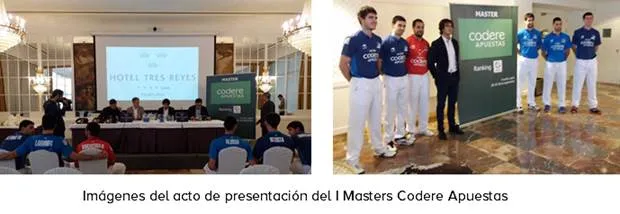Arranca el I MASTERS LEPM, la gran alianza estratégica de CODERE Apuestas con la Pelota a Mano