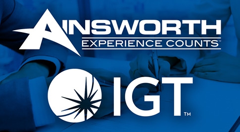 IGT firma acuerdo de licencia cruzada con Ainsworth Game Technology
