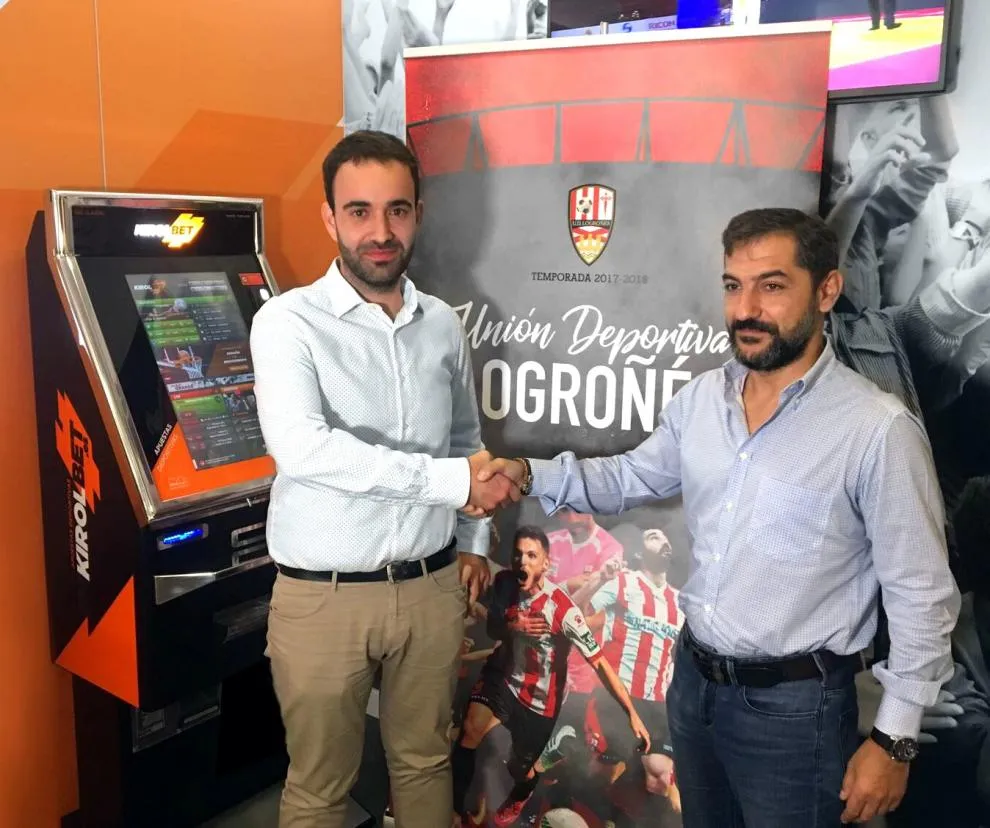 KIROLBET renueva como Casa de Apuestas Oficial de la UD Logroñés y afianza su presencia en La Rioja con más de 100 puntos de apuesta