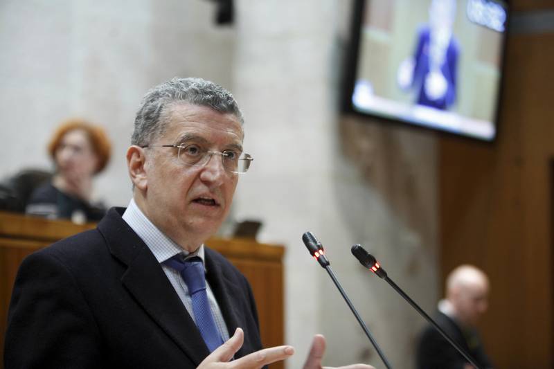 El consejero de Sanidad, Sebastián Celaya