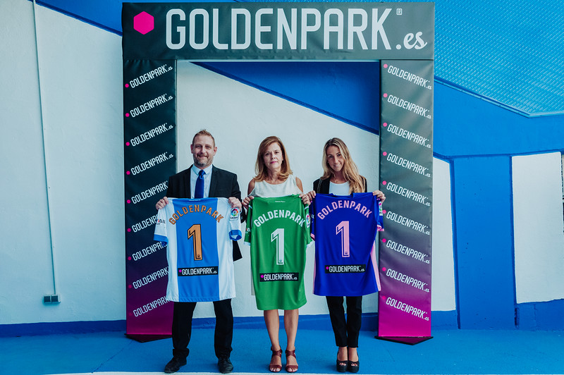 VEAN las FOTOS EXCLUSIVAS de InfoPlay de la presentación de Goldenpark.es como patrocinador oficial del Club Deportivo Leganés