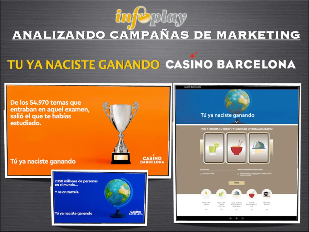 Casino Barcelona: TÚ YA NACISTE GANANDO