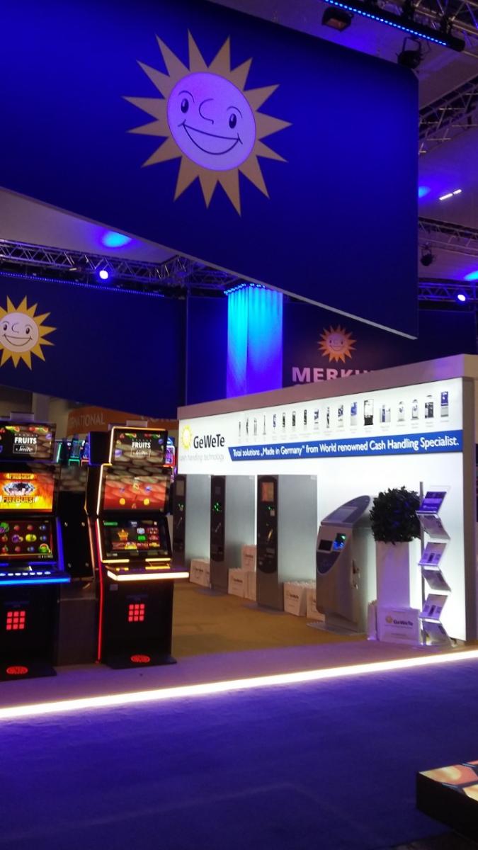 GeWeTe en la G2E de Las Vegas.