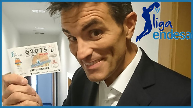 Lotería Nacional se apropia de la imagen de la Liga Endesa de baloncesto para sus décimos 
