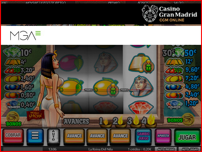 Casino Gran Madrid Online sigue creciendo de la mano de MGA
