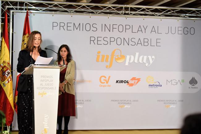 Discurso de la Editora de InfoPlay, Jacqueline Mecinas, sobre la importancia de estos Premios