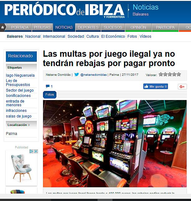 SE ACABARON LAS REBAJAS EN BALEARES: Los diarios locales ya dan por hecha la no reducción de sanciones por pronto pago