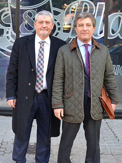 Andres Soto, en la pasada edición junto al Director de Patrimonio, Antonio Miguel Cervera