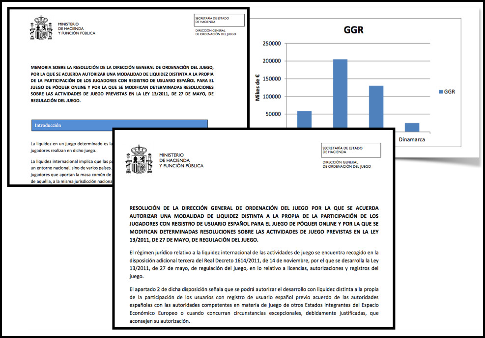 La DGOJ publica la Resolución Oficial sobre la liquidez compartida para el póquer online