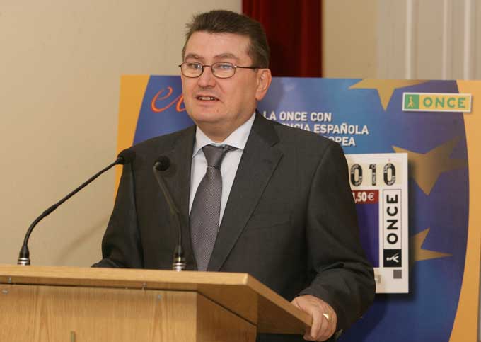 El director general de la ONCE, Ángel Sánchez