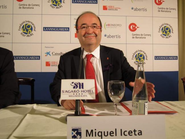 Miquel Iceta del PSC reabre la puerta a Barcelona World en plena campaña electoral
