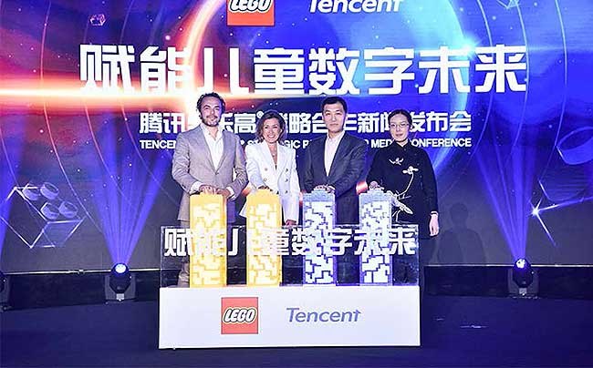 Lego se alía con la china Tencent para desarrollar juegos online