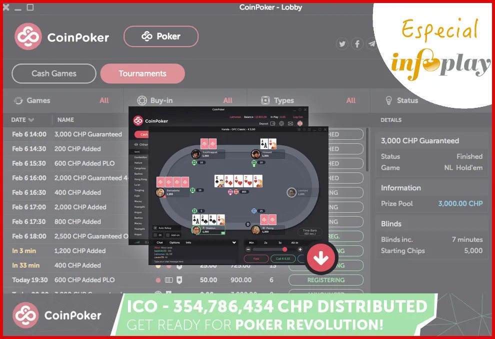COINPOKER: LAS CRIPTOMONEDAS CONQUISTAN EL POKER ONLINE
