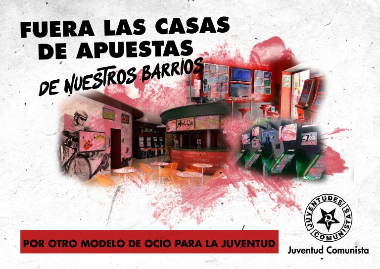 Juventudes Comunistas piden en Valdepeñas una alternativa de ocio a los salones de juego