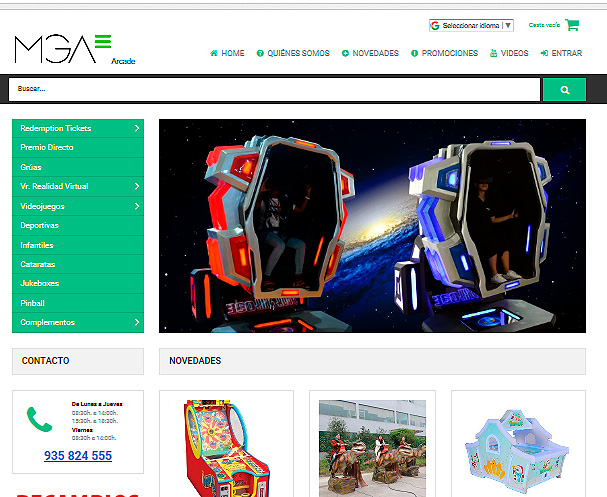 MGA lanza una tienda online especializada en productos para el ocio familiar