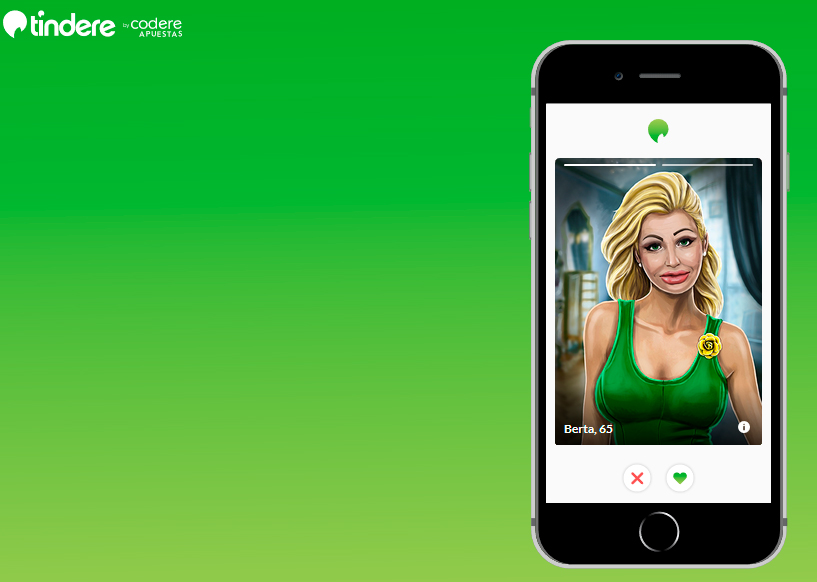 TINDERE: La romántica aplicación de CODERE para apostar El Día de los Enamorados
