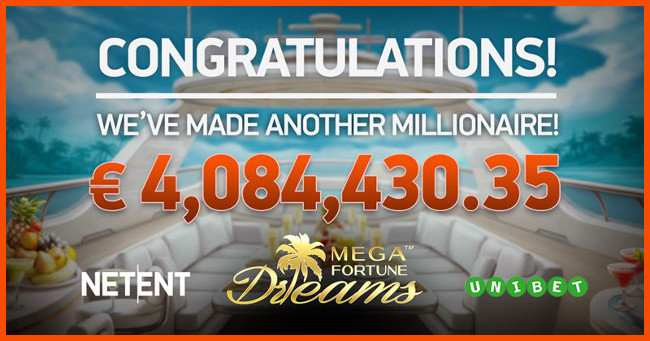  Nuevo y millonario premio de una de las slot estrella de NetEnt: 4.084.430€