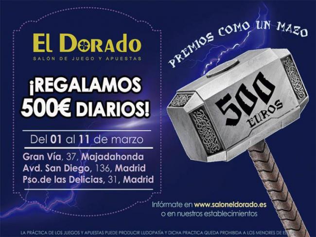 Salones EL DORADO desenfunda sus mejores armas promocionales en marzo 