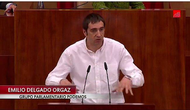 La Asamblea de Madrid aprueba la PNL de Podemos para elaborar una Ley Integral del Juego