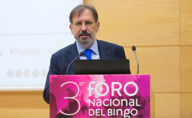 Manuel Matamoros en el Foro del Bingo: “El gap entre la caída del bingo y el crecimiento de la economía es de escalofrío