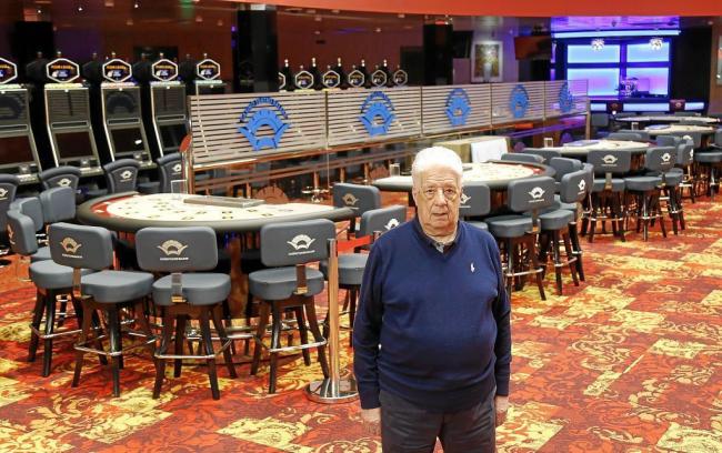 El empresario Rafael López, dueño del casino. Foto: ALEJANDRO SEPÚLVEDA, Última Hora
